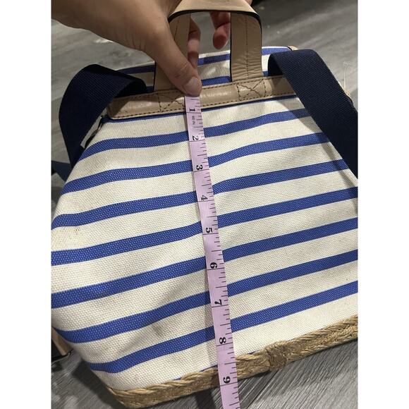 Kate Spade “BROOME STREET” Backpack Pockets Beach Theme Stripe main image 4